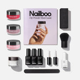 Nailboo dip powder Velvet Lust delivers vibrant salon-quality color at home.