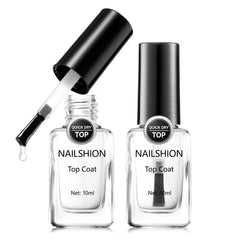 Nailshion top coat 2-pack for a fast, glossy manicure.
