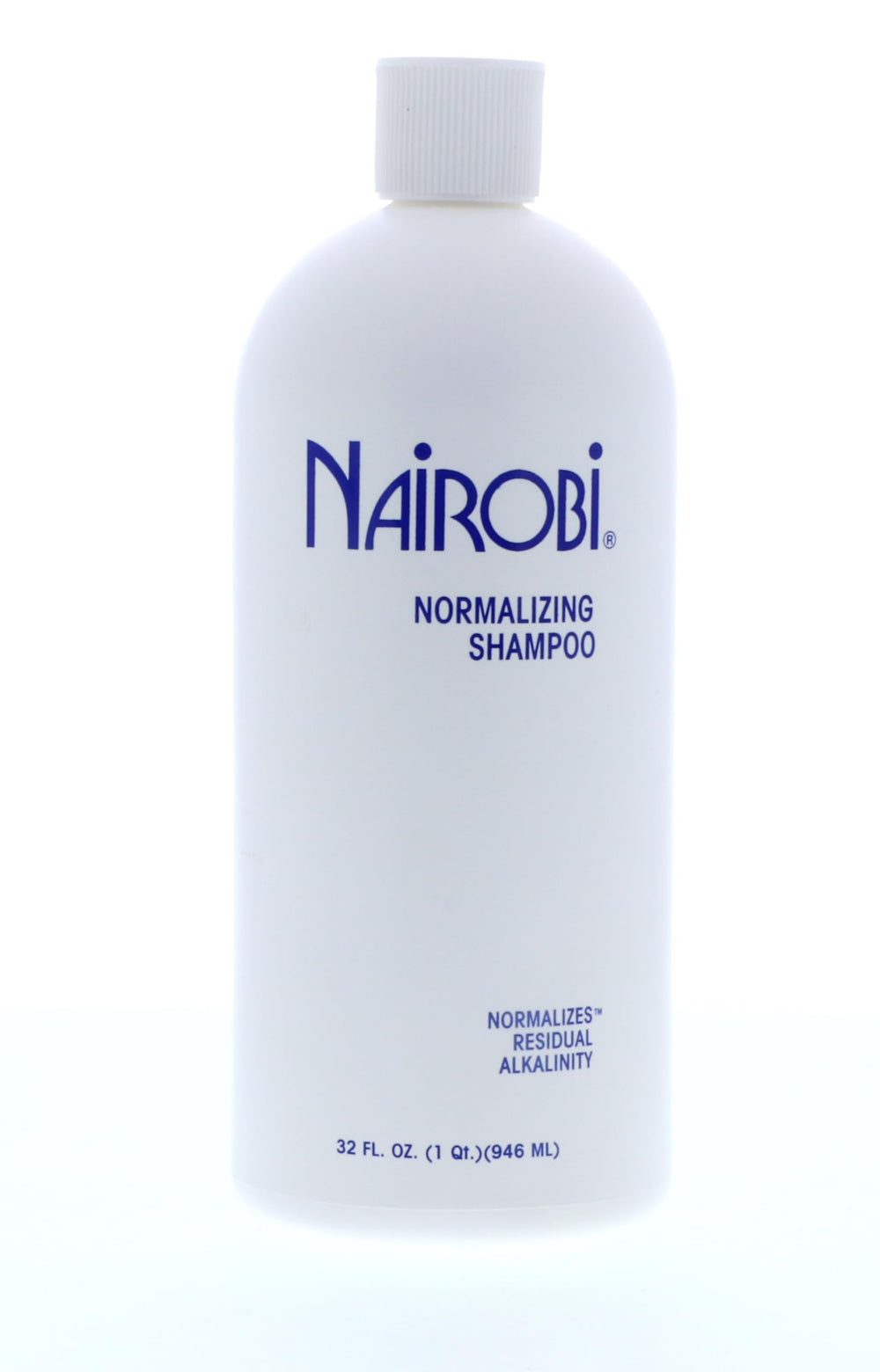 Nairobi Normalizing Shampoo bottle front with unisex design for daily cleansing.