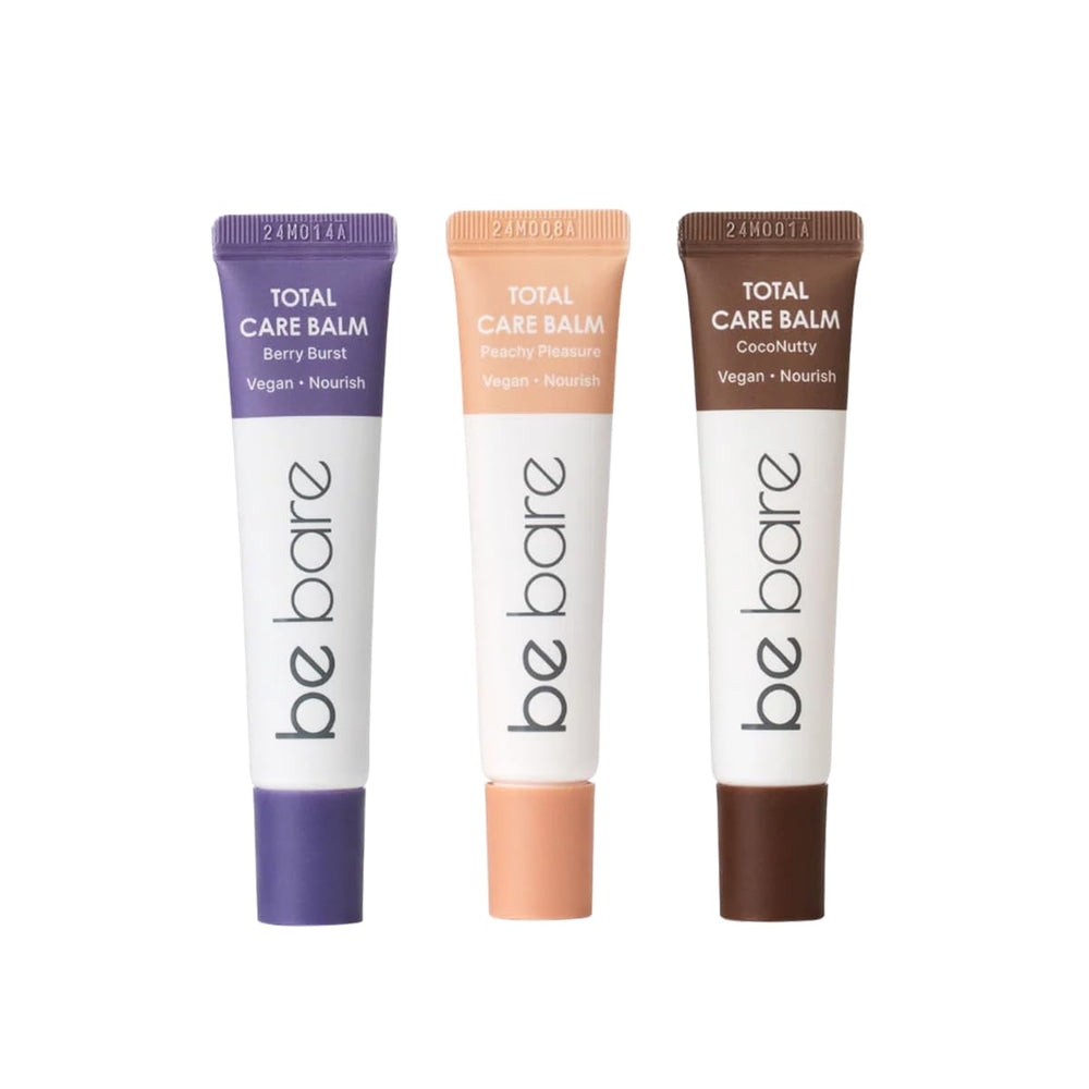 Naisture Total Care Balm Berry Burst swatch showing juicy tint and hydration
