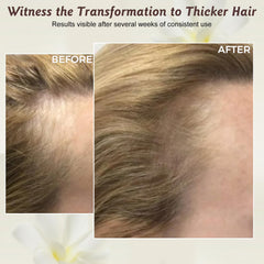 Split ends treated with Naixio Batana Oil for repair potential