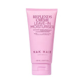 NAK Hair Australia Signature Replends Creme bottle close-up showing hydration boost