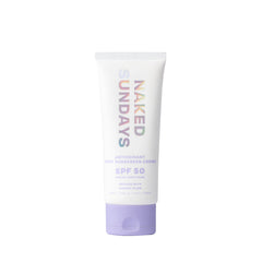 Naked Sundays SPF 50 bottle front view for easy outdoor protection