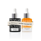 Naked & Thriving Renew serum bottle ready for hydrating night care