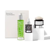 Naked & Thriving Restore night cream bottle close-up showing wrinkle-reduction potential