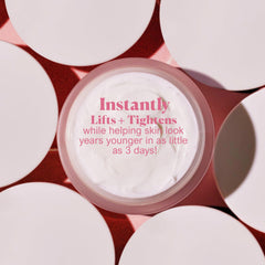 Nakery Lift-Tox pump dispensing for easy, mess-free application.