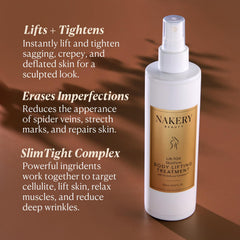 Massage application on skin using Nakery Lift-Tox SkinFirm for firmer look
