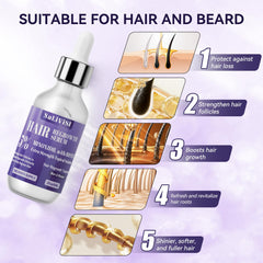 NaLiViSl scalp massager helps stimulate circulation during use.