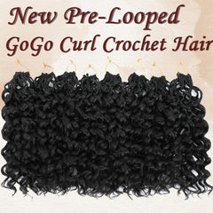 Naniciar Gogo Curl pre-twisted top section ready for effortless styling.