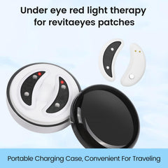 NANSIKE eye pods applied under the eye for soothing relief