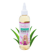 NappStar Unscented Retwist Oil bottle shown for lightweight hydration of locs.