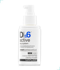 NAPURA D5.6 leave-in bottle with tea tree oil to soothe itchy scalp.