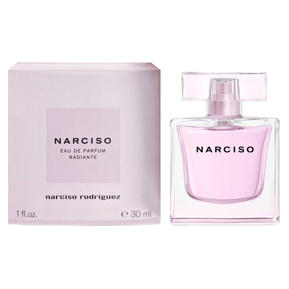 Narciso Rodriguez Narciso Radiante bottle front view for daily elegance and radiant floral musk.