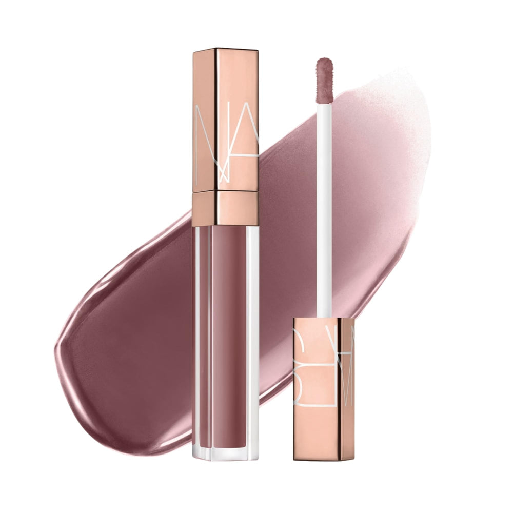 NARS Afterglow Lip Shine bottle close-up showing premium gloss and mirror-like finish