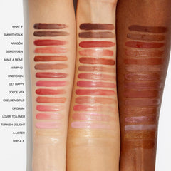 NARS Afterglow Lip Shine packaging front displays elegant branding and shade variety