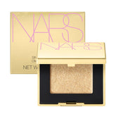 NARS Gold Rush Eyeshadow front view with radiant gold metallic shimmer.