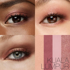 NARS Kuala Lumpur rose shimmer provides luminous highlight and soft edges.