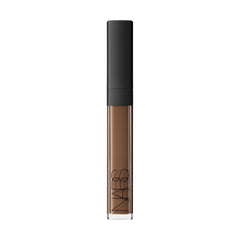 NARS Radiant Creamy Concealer in Dark Coffee application close-up, brightening under-eye area