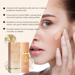Narvokey 4-in-1 foundation long-wear formula resists sweat and water.