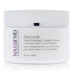 NASSIFMD Deco-Lift neck bottle pump for quick, precise daily application.
