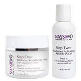 NassifMD Micro-Spa Vitamin C Skin Peel bottle for brightening and gentle exfoliation.