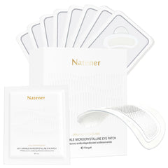 Natener eye patches packaging close-up for convenient at-home eye care.