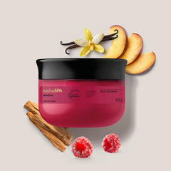 Nativa Spa Plum fragrance on skin offers a luxurious daily ritual.