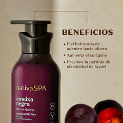 Nativa Spa Quinoa Oil ingredient highlights omega-rich nourishment for skin