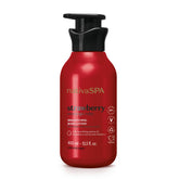 NATIVA SPA Ruby Strawberry antioxidant bottle ready for daily nourishment.