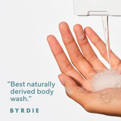 Native Body Wash bottle with Cashmere & Rain scent for a spa-like ritual.