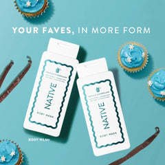 Native Vanilla Wonderland holiday packaging shows a two-bottle set, great as a gift
