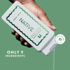 Native Winter Cashmere packaging image suggests premium, limited edition bath experience.