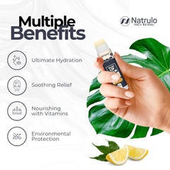 Natrulo grass-fed tallow nourishes lips with vitamins