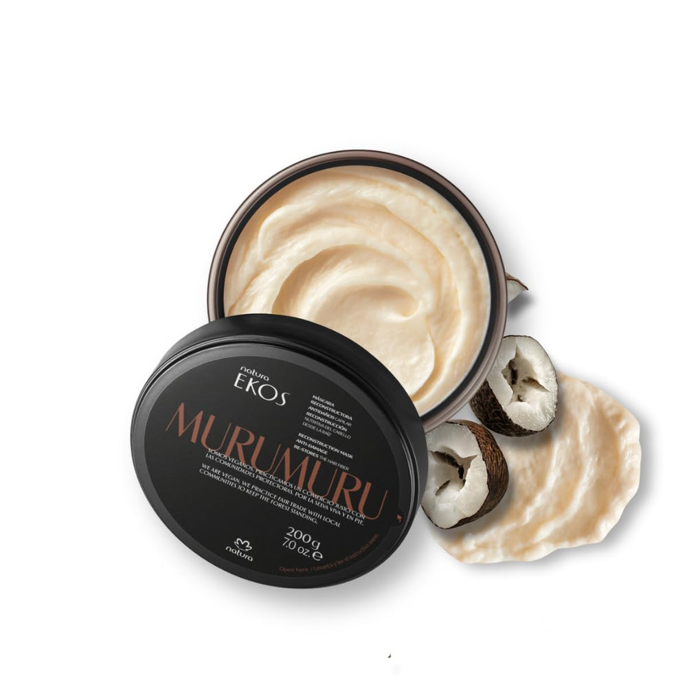 Natura Ekos Murumuru Reconstruction Mask bottle showing creamy conditioning for deep hydration