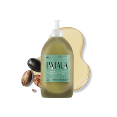 Natura Ekos Patauá Shampoo refill bottle front highlights Amazonian Patauá oil for stronger hair