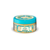 Natura Siberica restorative mask for damaged hair demonstrates repair, enhanced elasticity, and shine.
