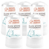 Natural Elephant alum stone deodorant packaging ready for use with natural protection.