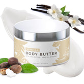 Natural Elephant Vanilla Shea Body Butter jar for rich hydration