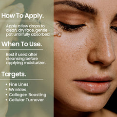 Natural Outcome collagen serum ingredients include marine algae and plankton for anti-aging care.
