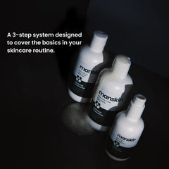 Natural Outcome toner bottle featuring witch hazel and aloe for balanced skin