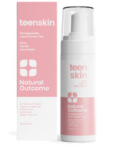 Natural Outcome Teen Skin Ultra Gentle Face Wash bottle offers gentle daily cleansing.