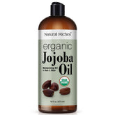 Natural Riches Jojoba Oil 16oz bottle ready for easy daily moisturization