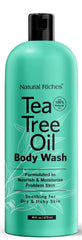 Natural Riches Tea Tree Body Wash bottle for daily cleansing