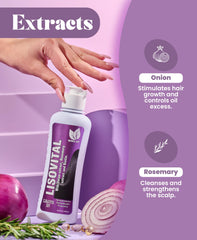 Natural Sant Liso Vital frizz-control closeup shows smooth finish