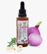 Natural sant Onionvital serum bottle for gentle scalp hydration.