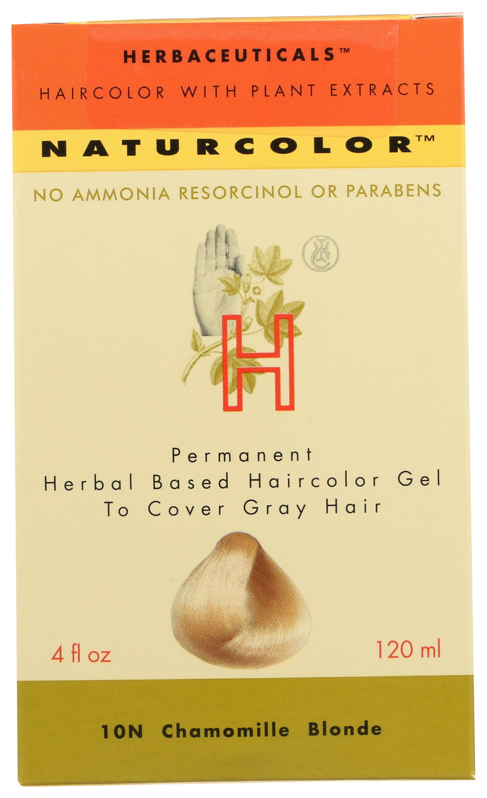 Naturcolor Chamomile Blonde box set for at-home color application