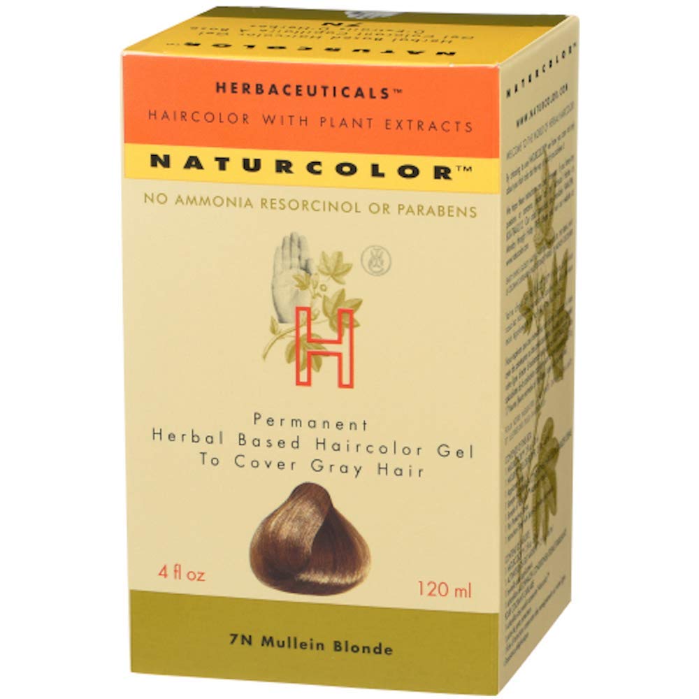 Naturcolor Mullein Blonde bottle ready for at-home gray coverage
