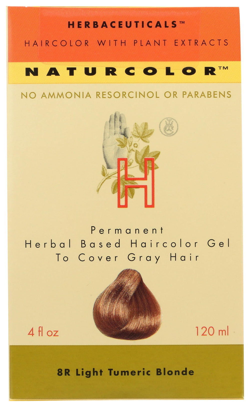 Naturcolor Light Turmeric Blonde bottle pour for precise application and even coverage.