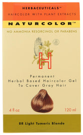 Naturcolor Light Turmeric Blonde bottle pour for precise application and even coverage.
