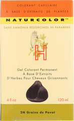 Naturcolor Poppy Seed Hair Color gel blend ready for application